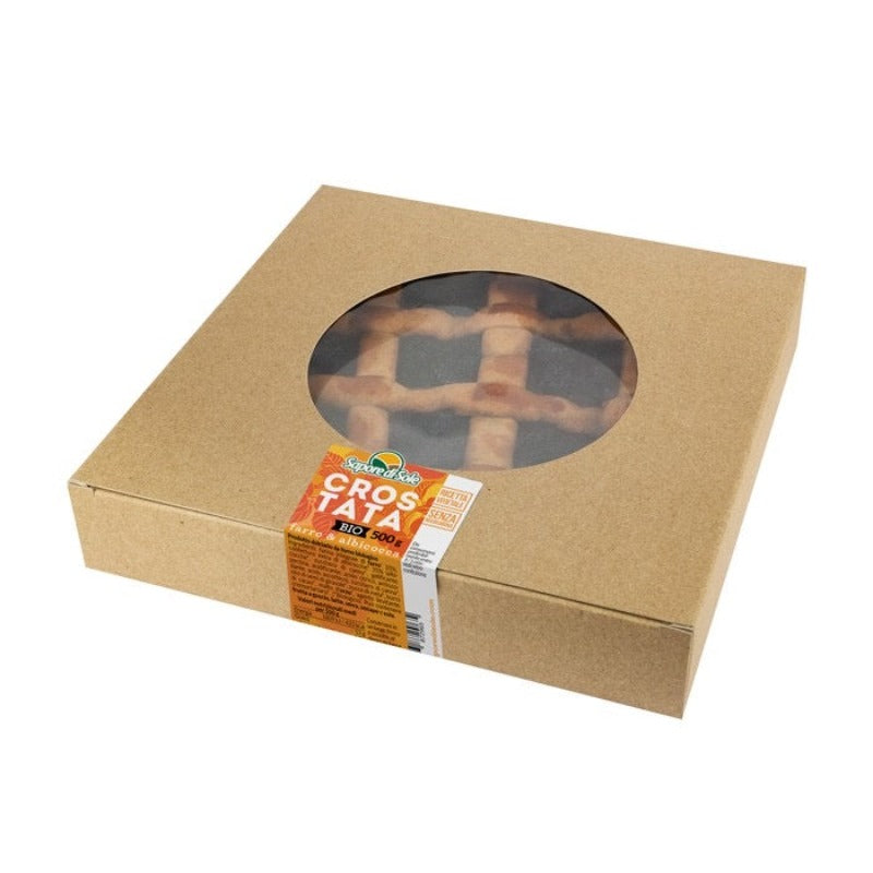 Crostata XL bio farro e albicocca 500g