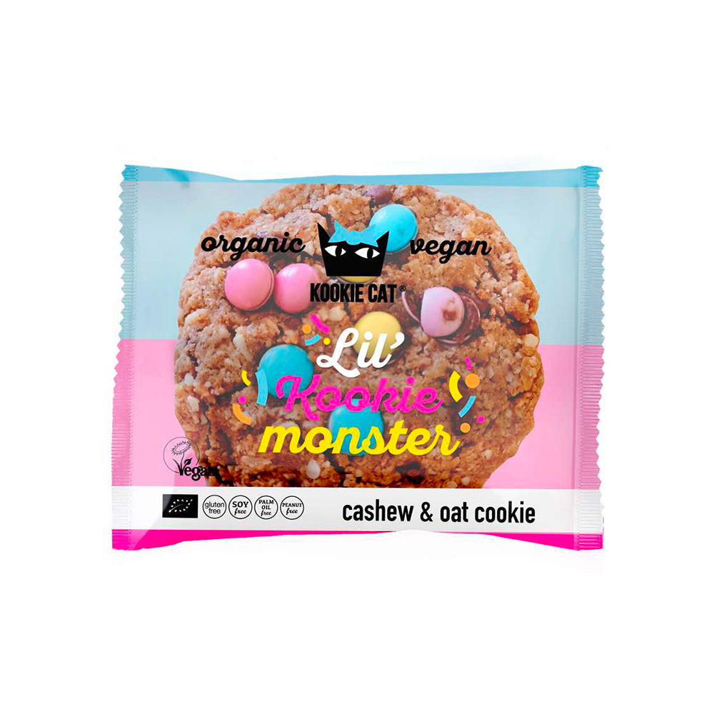 Cookies con cocco, caramelle e gocce di cioccolato senza glutine