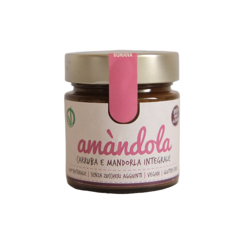 Amàndola spalmabile carruba e mandorla