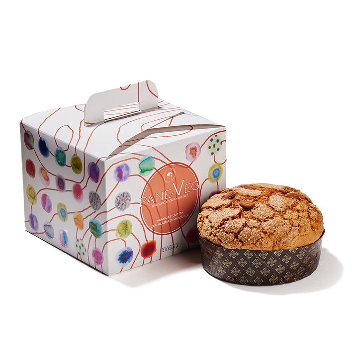 Pane-Veg Bio Arancia e Uvetta con Glassa di Mandorle
