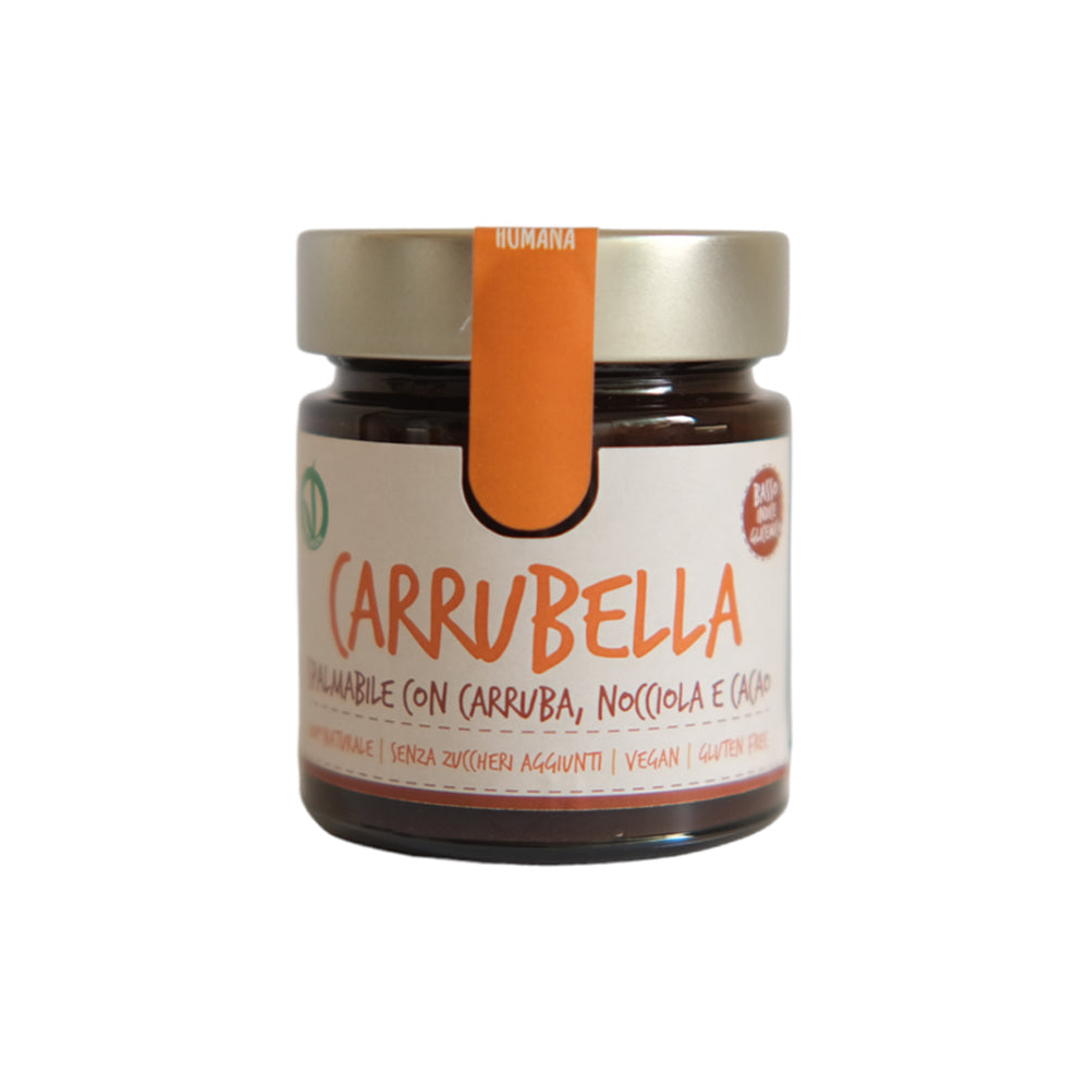 Carrubella spalmabile carruba, nocciola e cacao