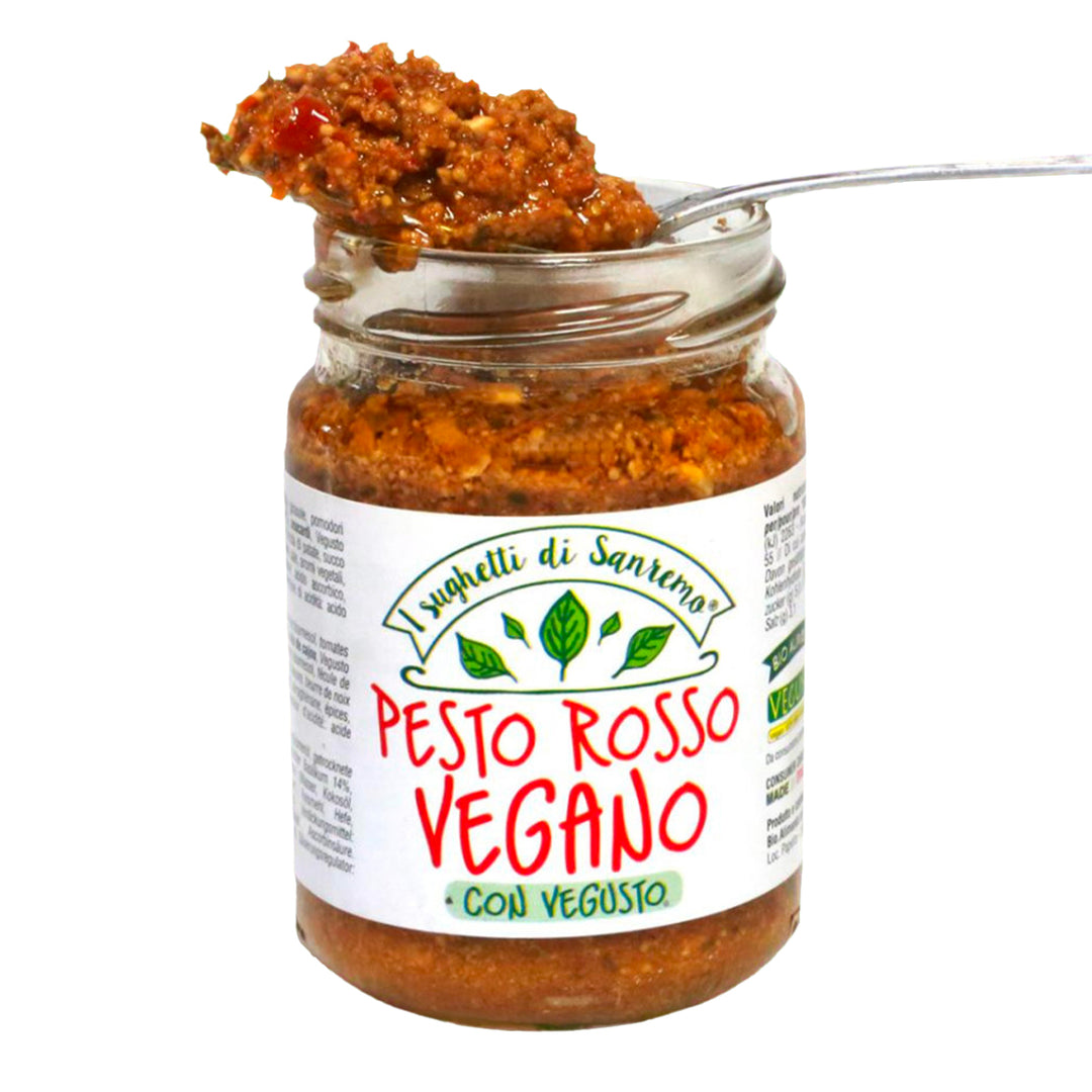 Pesto rosso vegano con no muh