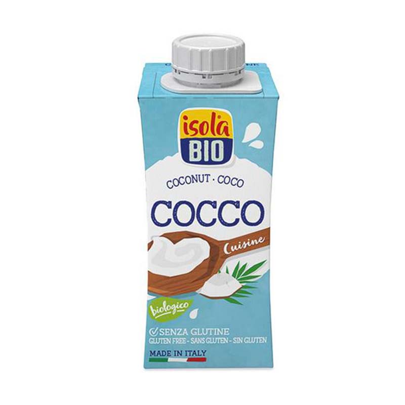 Crema da cucina a base di cocco