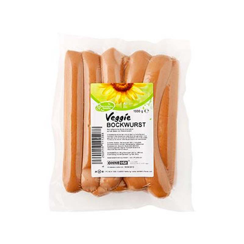 Wurstel di seitan bockwurst 1kg